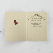 3278 de Gelukkige Verjaardag van zusters Kaart (Binnen)