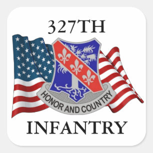 327E INFANTERIE STICKERS
