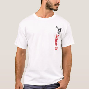 328-2 Small Front Design Taekwon-Do Shirt