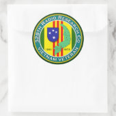 328ste RRC - ASA Vietnam Ronde Sticker (Tas)