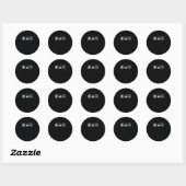 32.Anime Love Ramen Ronde Sticker (Vel)