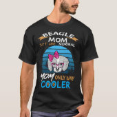 32 Beagle Mom Cooler T-shirt (Voorkant)