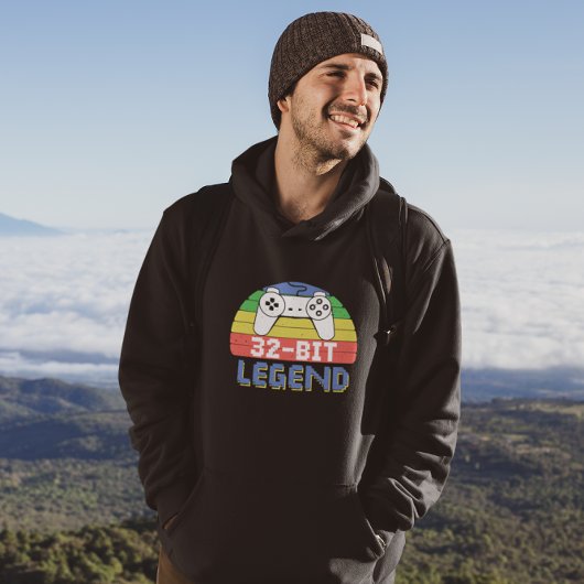 32-bits legende - Retro Gamer Hoodie