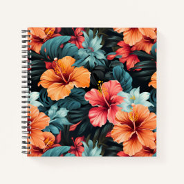 #32 Bloemen patroon Notitieboek