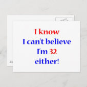 32 BRIEFKAART (Voorkant / Achterkant)