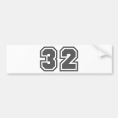 32 BUMPERSTICKER (Voorkant)
