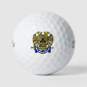 32 DEGREE MASON Golf Balls Golfballen (Voorkant)