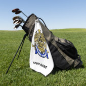 32 DEGREE MASON Golf Towel Golfhanddoek (Groen)