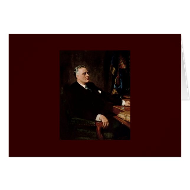 32 Franklin D. Roosevelt (Voorkant Horizontaal)