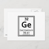 32 Germanium Briefkaart (Voorkant / Achterkant)