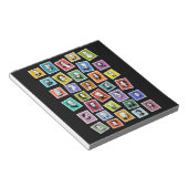 32 grafische portretten van de grootste componiste notitieblok (Schuin)