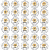 32-inch honing - Zonnebloem - waterbestendige Maso Sticker (Voorkant)