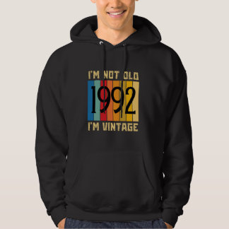 32 jaar oud Ik ben niet oud Ik ben vintage 1992 32 Hoodie