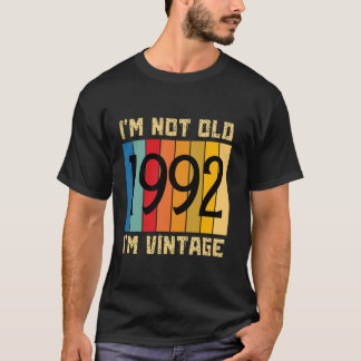 32 jaar oud Ik ben niet oud Ik ben vintage 1992 32 T-shirt