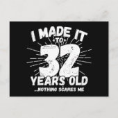 32 Jaar Oud Sarcastisch Meme Grappig 32e Verjaarda Briefkaart (Voorkant)