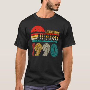 32 jaar oude legenda sinds augustus 1990 t-shirt