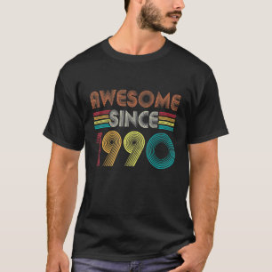 32 jaar oude Vintage Geweldige sinds 1990 Retro 32 T-shirt