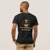 32 Mason voor graden T-shirt (Achterkant volledig)