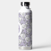 32 oz. Roos Tuin Monogram Lavendel Waterfles (Links)