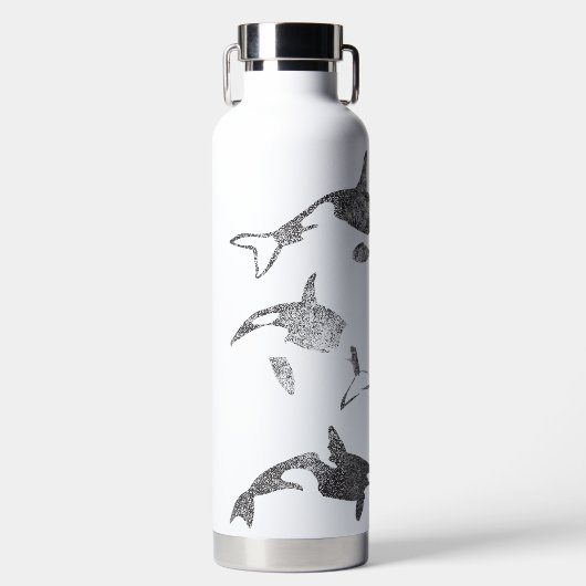 32 oz. Thor Koper Vacuüm Geïsoleerde Waterfles (Voorkant)