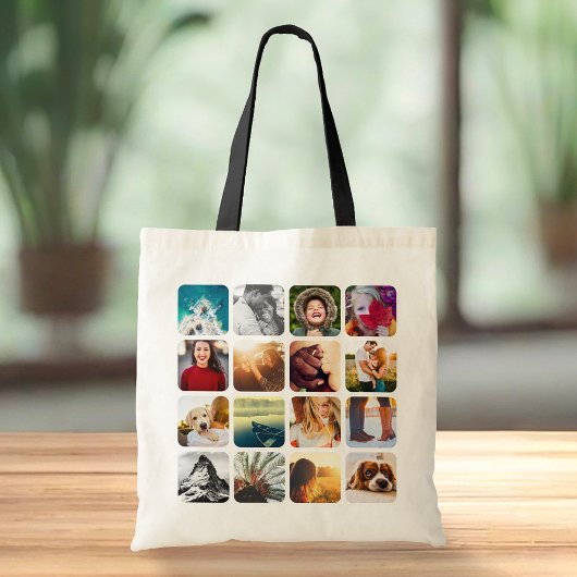 32 Photo Double Sided Shop Carry Bag Tote Bag