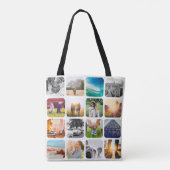32 Photo Double Sided White Carry Bag Tote Bag (Achterkant)