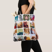 32 Photo Double Sided White Carry Bag Tote Bag (Dichtbij)