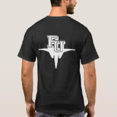32 TFS FU High Tech Eagle met het Teken van de Vra T-shirt (Achterkant)