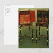 32:Two Chinoiserie cabinets, c.1770 Briefkaart (Voorkant / Achterkant)
