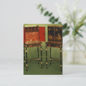 32:Two Chinoiserie cabinets, c.1770 Briefkaart (Staand voorkant)