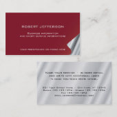 32 Visitekaartje Real Estate Consulting Attorney (Voorkant / Achterkant)