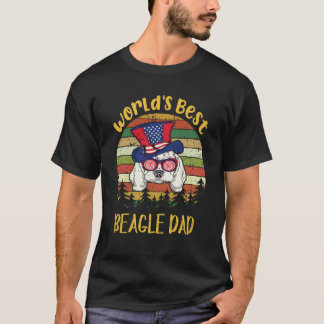 32 Werelds Beste Beagle Papa Beagle T-shirt