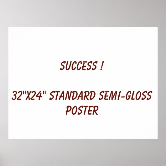 32"x24" Standaard Halfglans Poster (Voorkant)