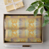 32 Year | Golden Ray 12 Step Anniversary Tissue Pa Tissuepapier (Geschenk)