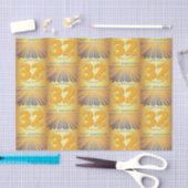 32 Year | Golden Ray 12 Step Anniversary Tissue Pa Tissuepapier (Craft)