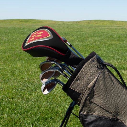 32e Air Defense Command Patch Golfheadcover (Insitu)