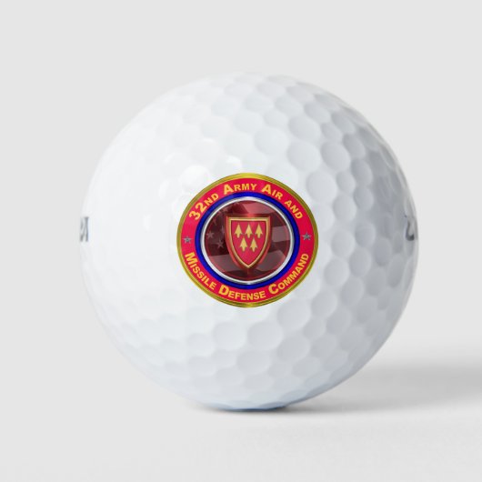 32e Army Lucht- en Raketverdedigingscommando Golfballen (Voorkant)