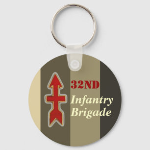 32e brigade van de infanterie sleutelhanger