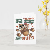 32e bruiloft Jubileum 32 jaar koppel matching Kaart (Gele Bloem)