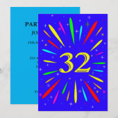 32e dag van de Uitnodiging (Voorkant / Achterkant)