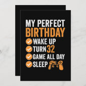 32e draai 32 Mijn perfecte thuisgame Kaart (Voorkant / Achterkant)