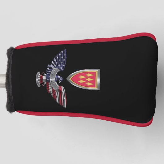 32e Eagle Luchtdefensie Golfheadcover (Voorkant)