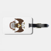 32e Graad Schotse Rite Dubbelkoppige Adelaars Bagagelabel (Achterkant horizontaal)