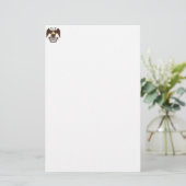 32e graads Scottish Rite Brown Eagle Briefpapier (Staand voorkant)