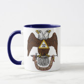 32e graads Scottish Rite Brown Eagle Mok (Links)