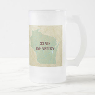 32e Infanteriebrigade Militaire Brigade van de Rod Matglas Bierpul