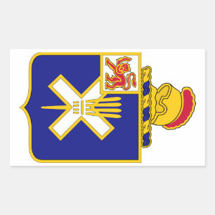 32e infanterieregiment rechthoekige sticker