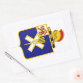 32e infanterieregiment rechthoekige sticker (Envelop)