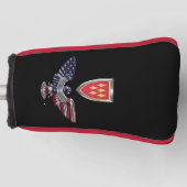 32e Luchtverdedigingscommando Adelaar Golfheadcover (Voorkant)