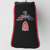32e Luchtverdedigingscommando Adelaar Golfheadcover (Draai 90)